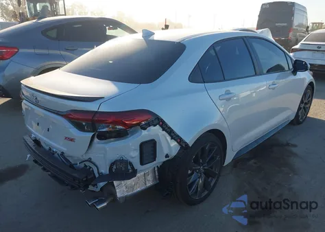 2025 Toyota Corolla Xse z USA, uszkodzony, nr VIN 5YFT4MCE2SP244922